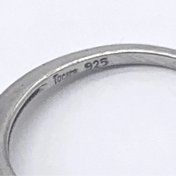 Tocara Sterling Silver CZ Solitaire Ring 6.5 - Picture 4 of 5